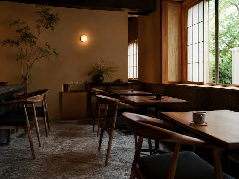カフェの客席スペース